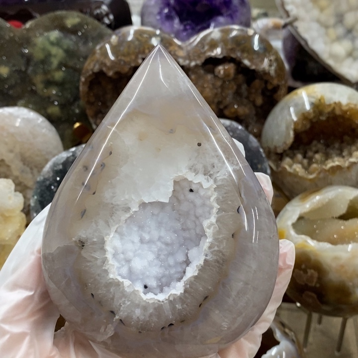 珠宝半成品紫晶未镶嵌4