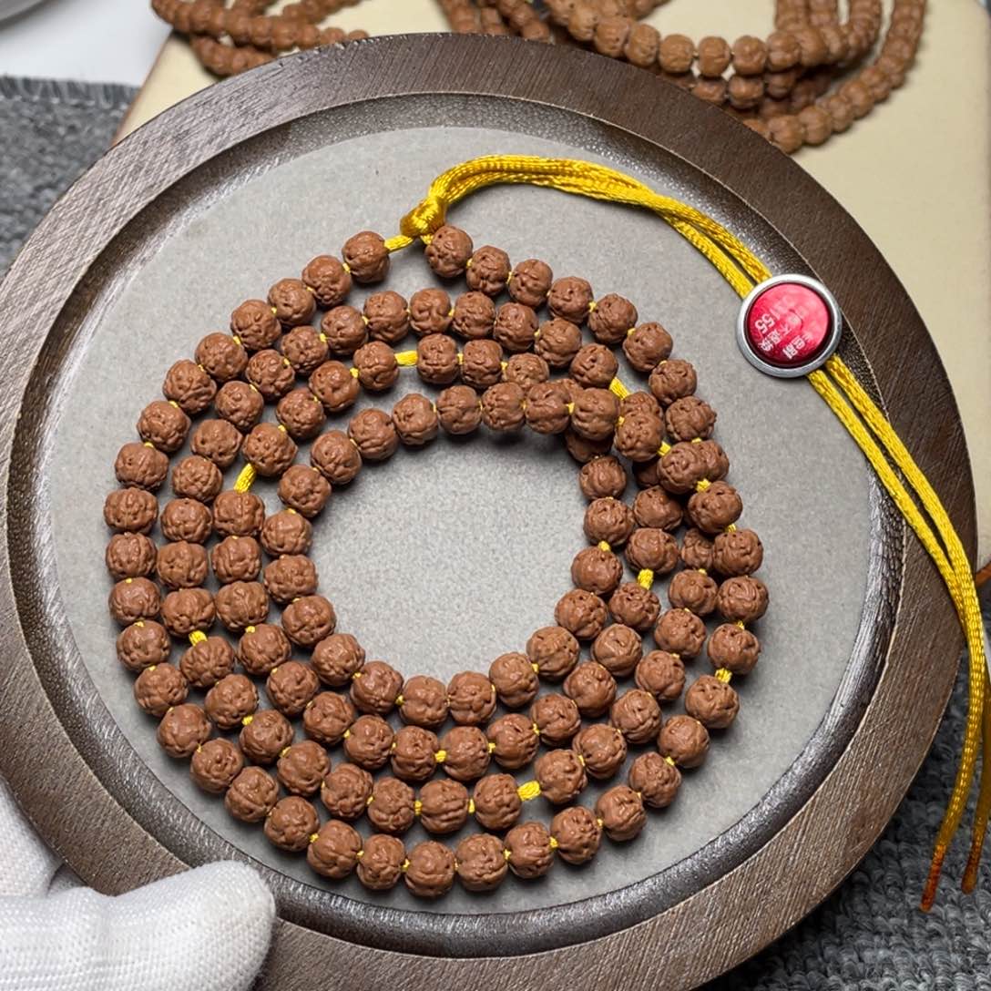 手串金刚菩提吾***人精品毕业佛手108尺寸7.3