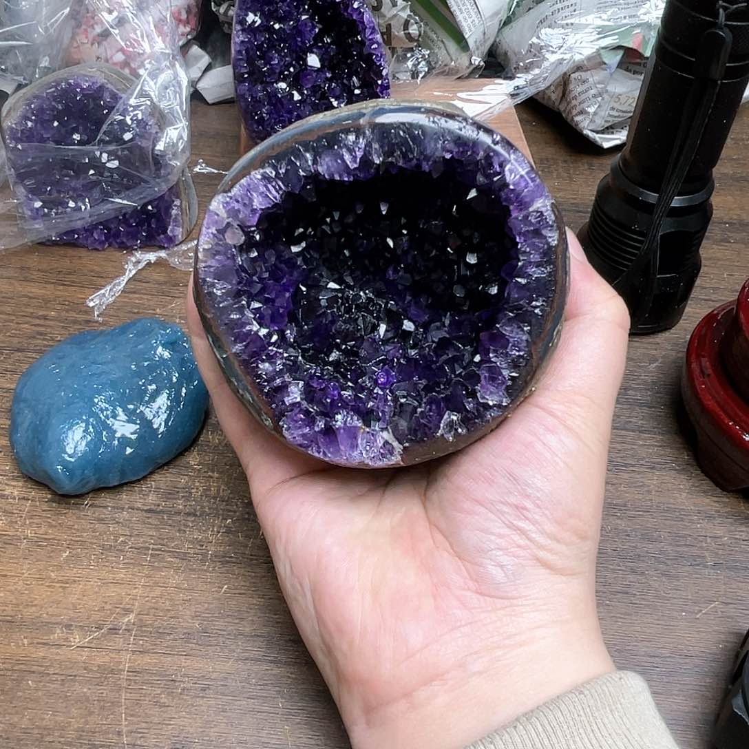 紫晶大型摆件（非配饰）未镶嵌