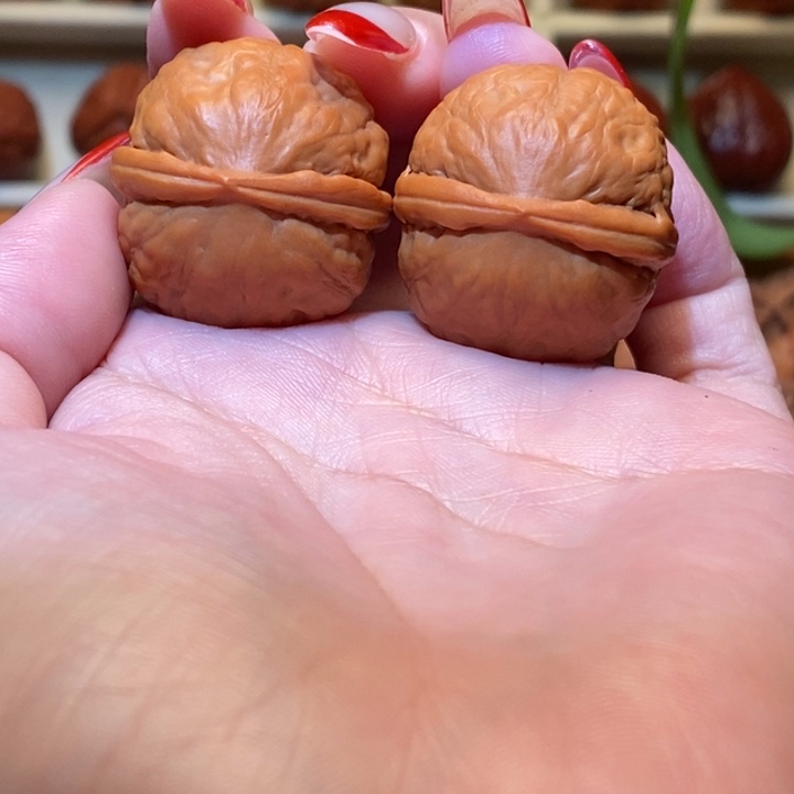 把件文玩核桃小苹果