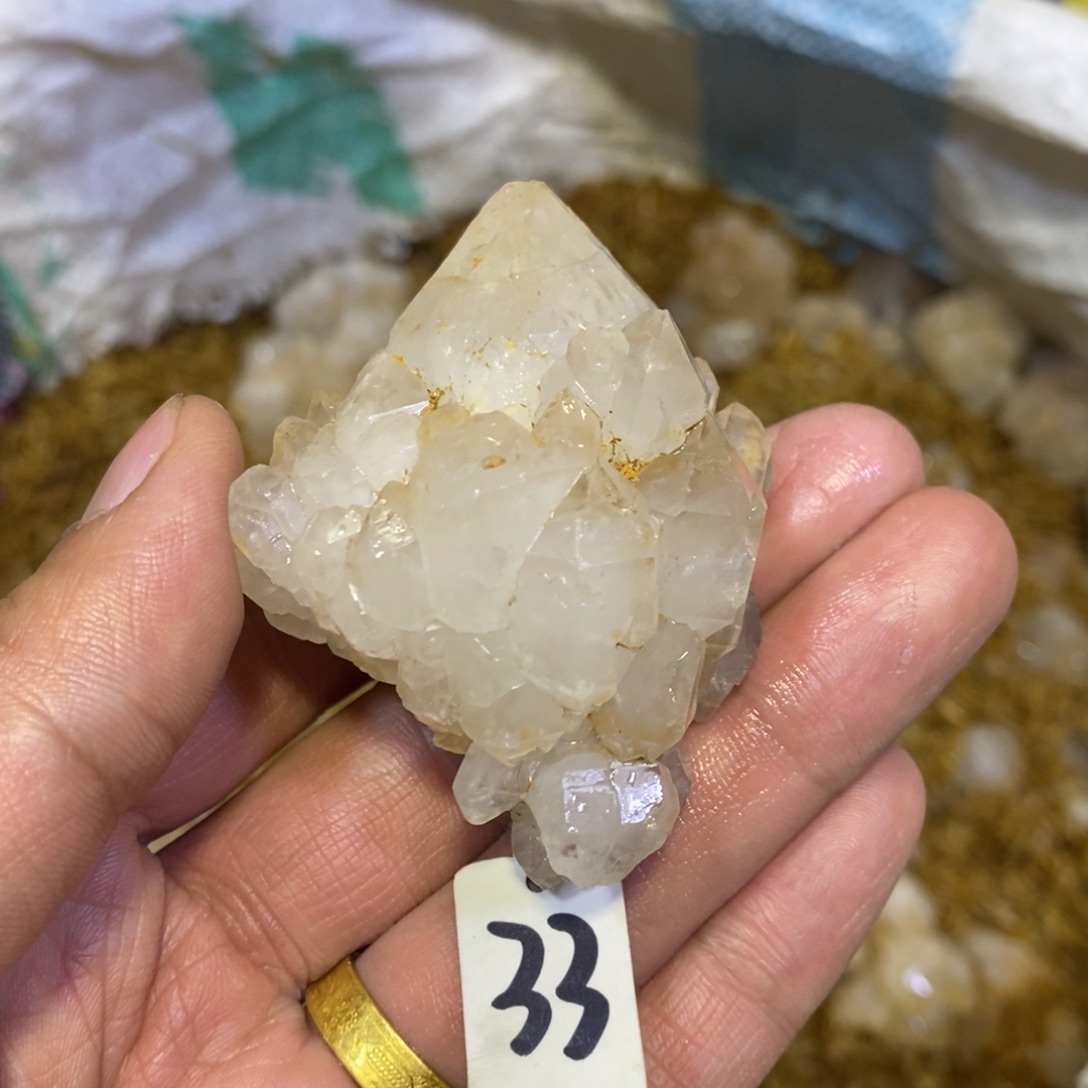 水晶水晶原石摆件未镶嵌