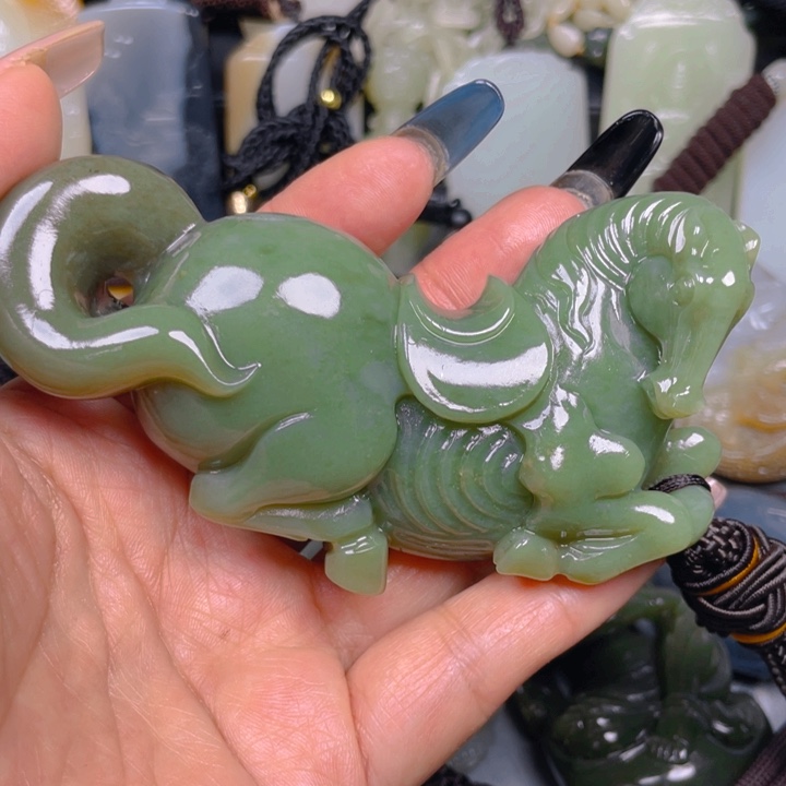 和田玉挂件未镶嵌