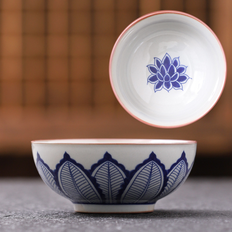 C133陶瓷功夫茶具旅行茶杯品茗杯壶杯垫碗茶壶茶叶罐主人杯茶碗