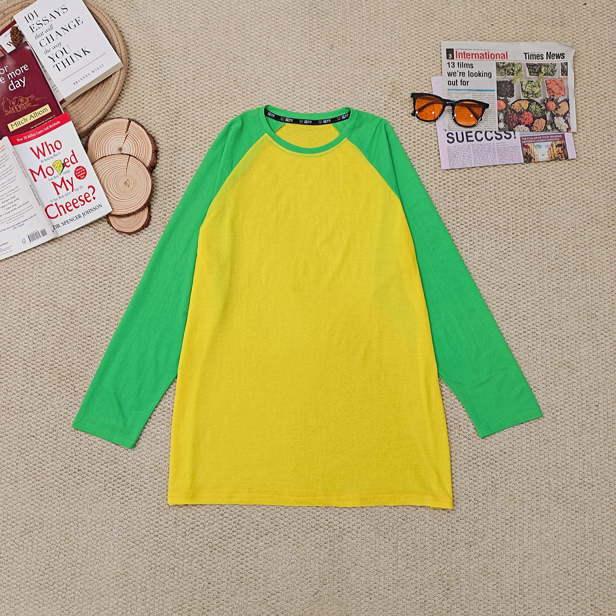 2025夏季新款拼色防晒长袖T恤2687