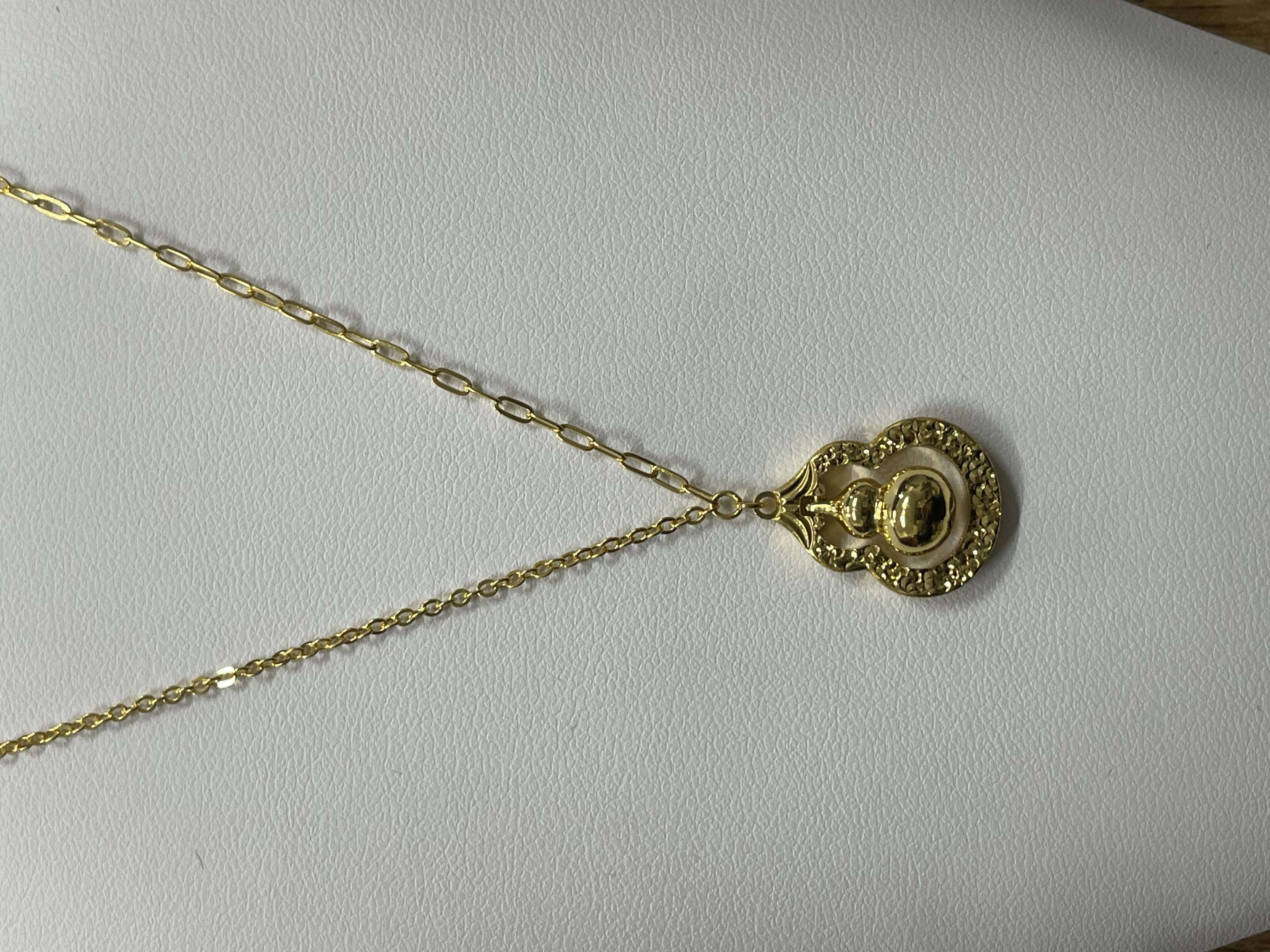 （658元每克）足金999.9  精品灵动葫芦套链  7.66g