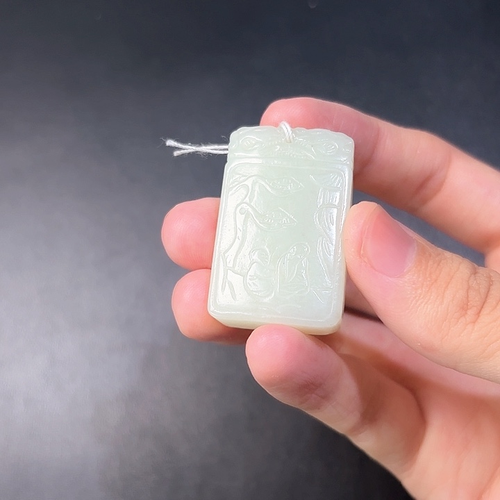 和田玉挂件未镶嵌外****8