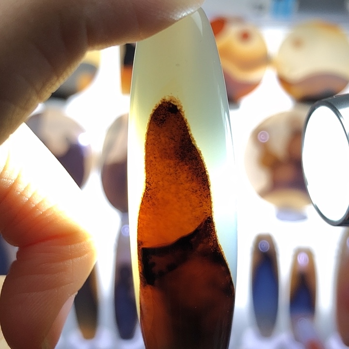 查罗石未镶嵌珠宝半成品132