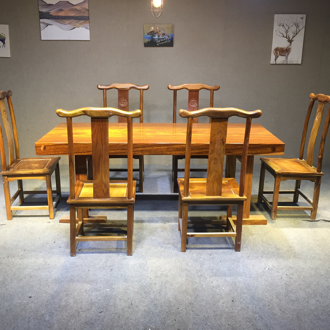 原木整板无拼接实木大板茶桌餐桌办公桌会议桌［不包邮］