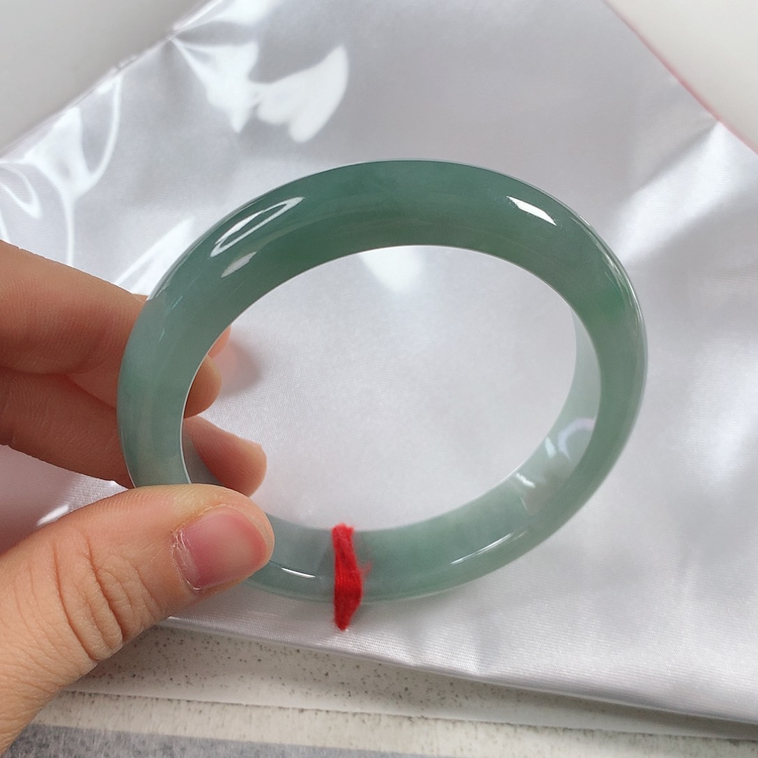 翡翠手镯未镶嵌 正圈①④⑤