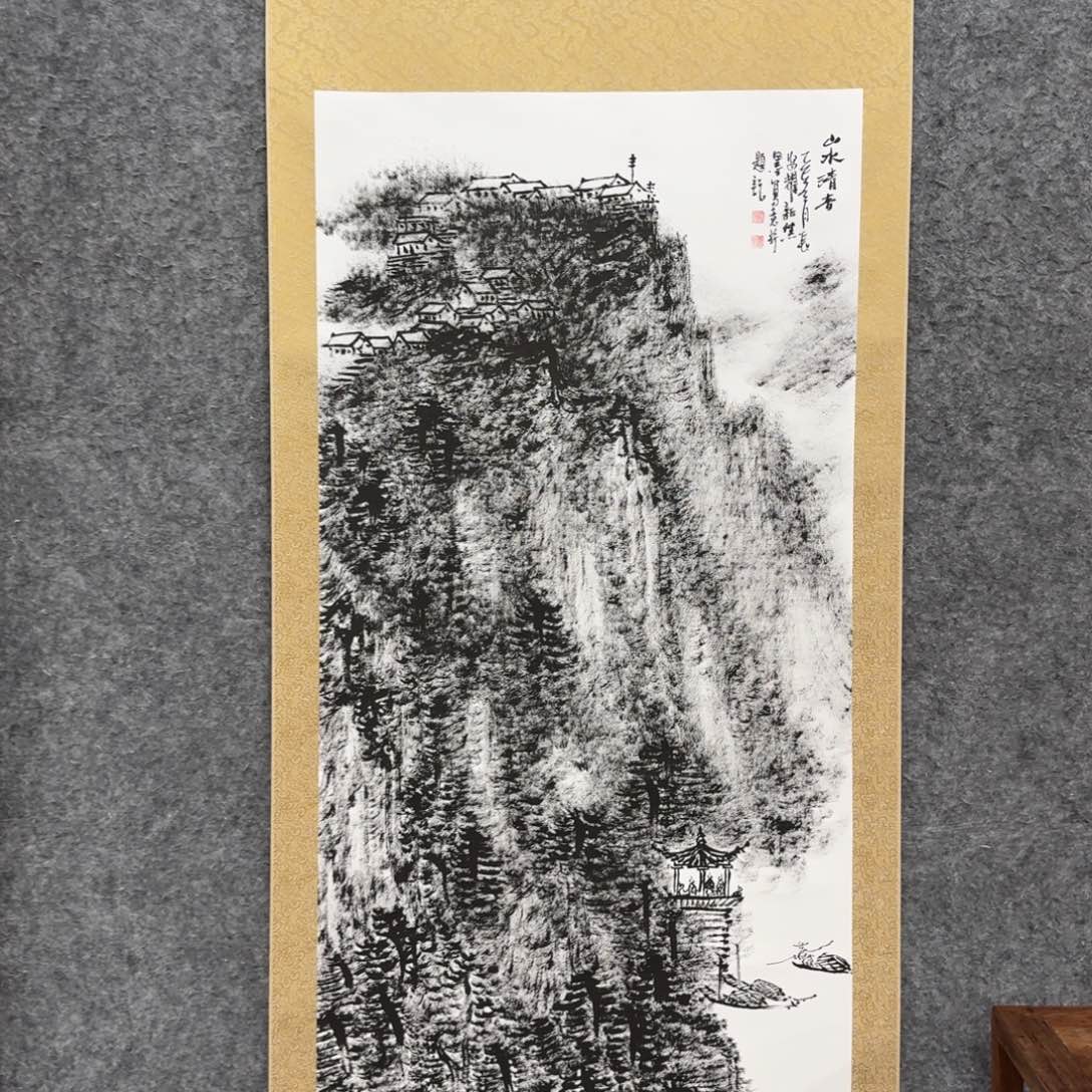国画国画QYX国画作品