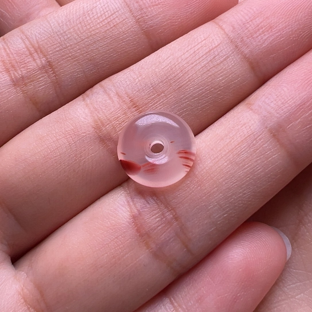 大***脸南红玛瑙未镶嵌珠宝奇石