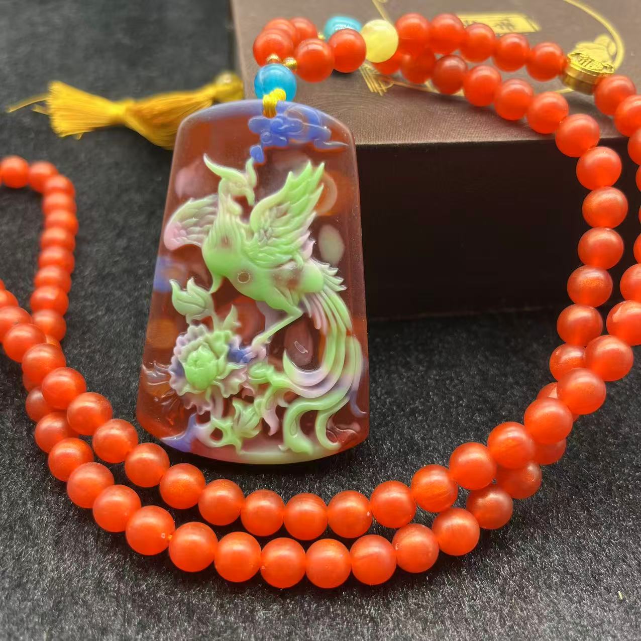 【百世璀璨 尽耀光芒】 雪山重楼吊坠KCA018