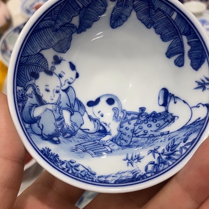 陶摆件景德镇陶瓷主人杯234