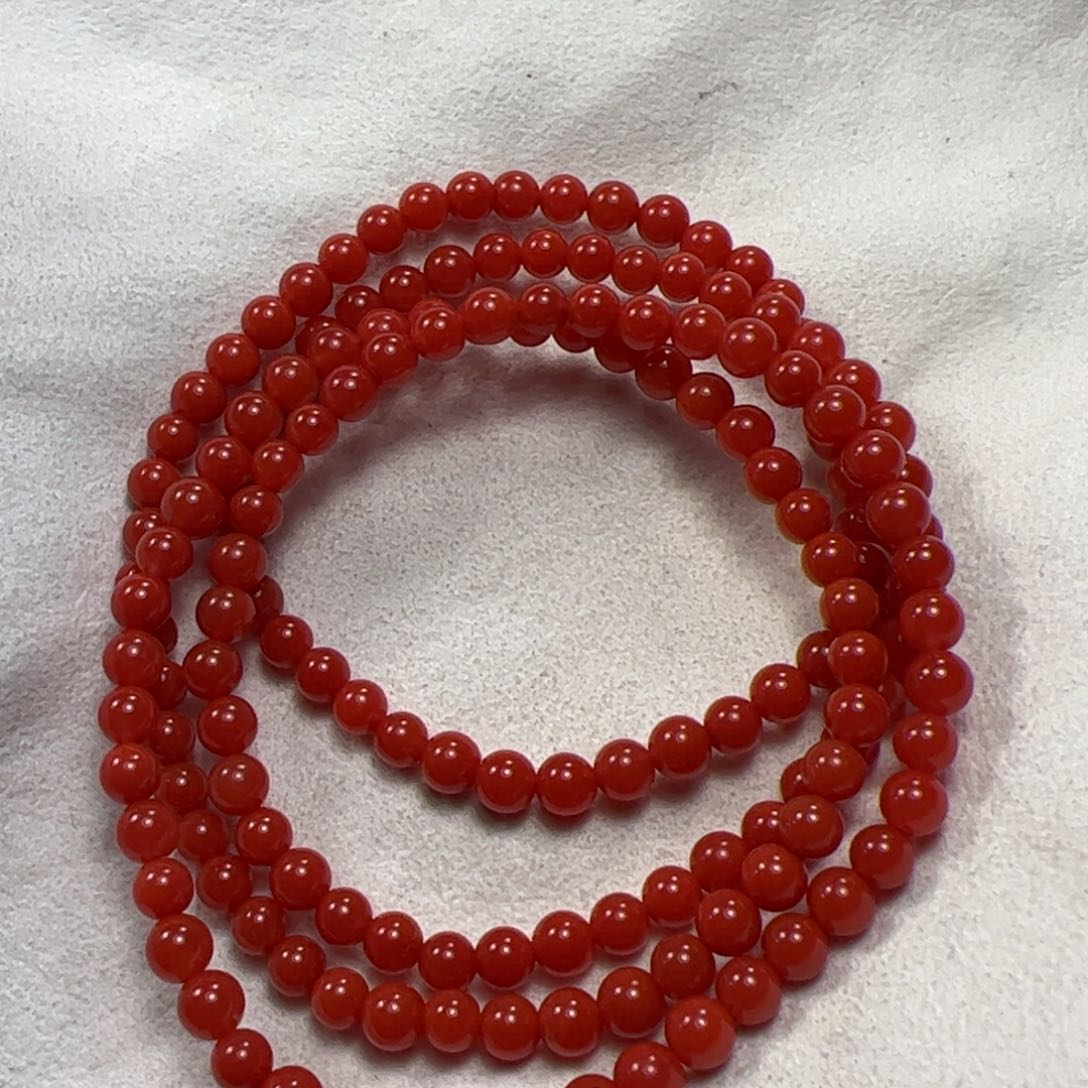 南红玛瑙手串未镶嵌