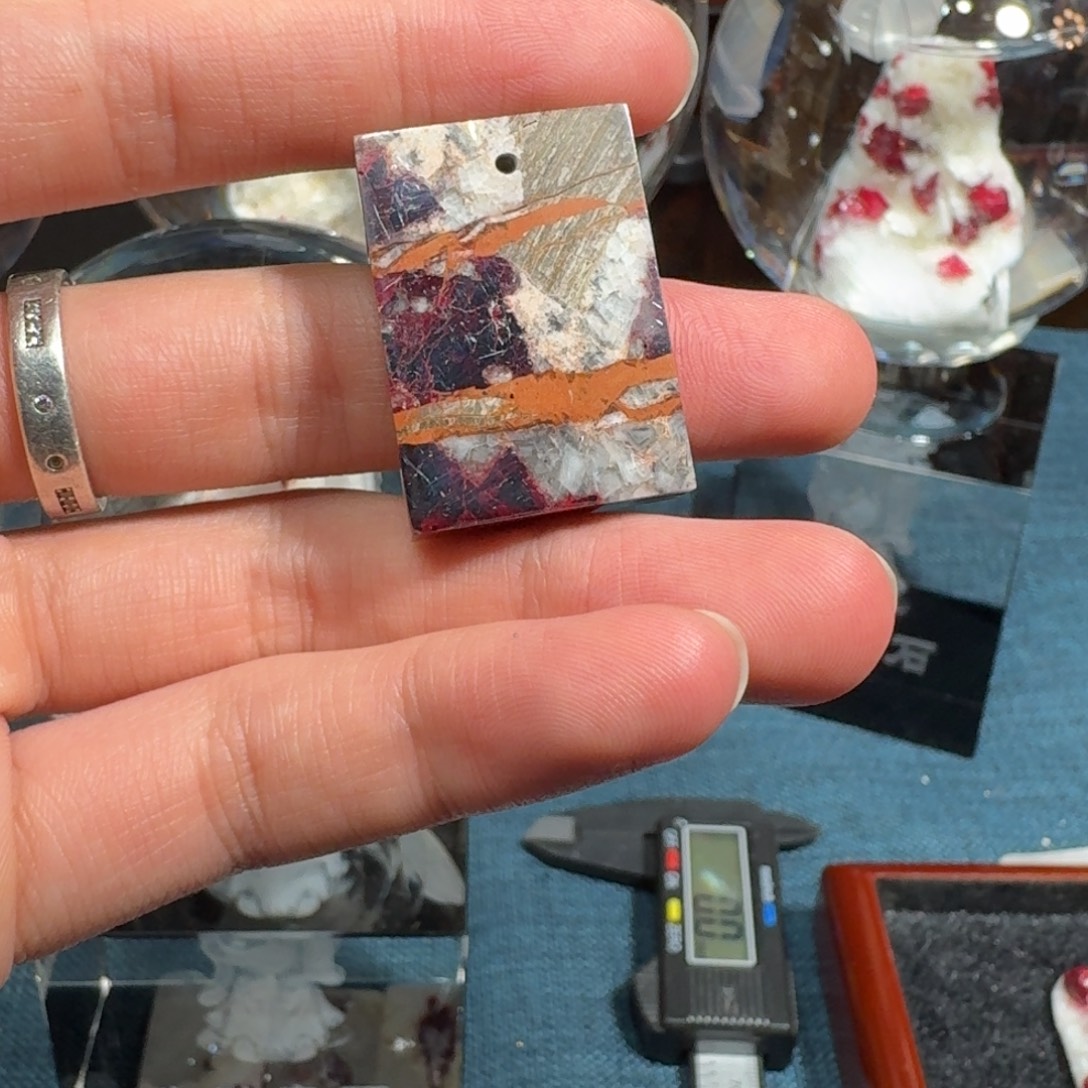 天然辰砂朱砂无事牌