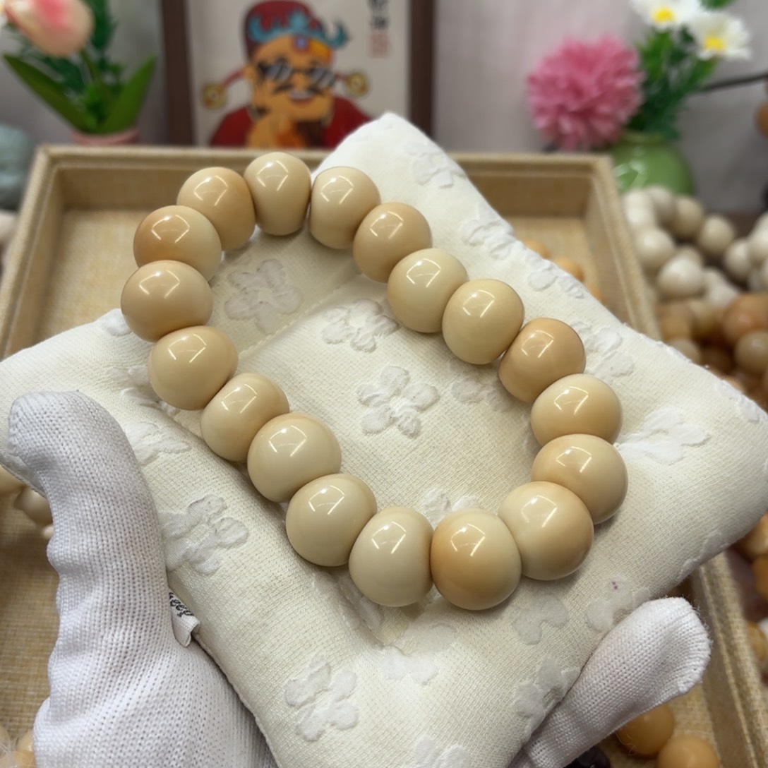 满***红吊坠菩提根/象牙果20干磨牙果风化胖墩肠588