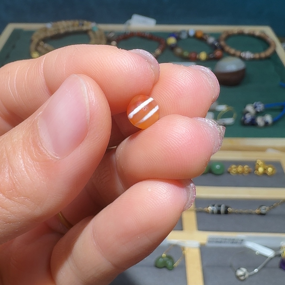 吊坠（不含链）玻璃6.4*6mm