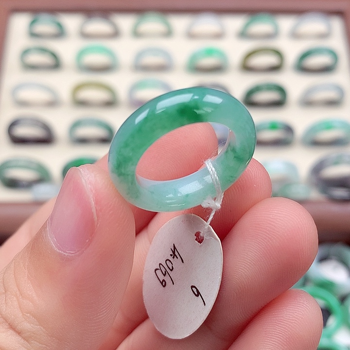 翡翠戒指未镶嵌12号