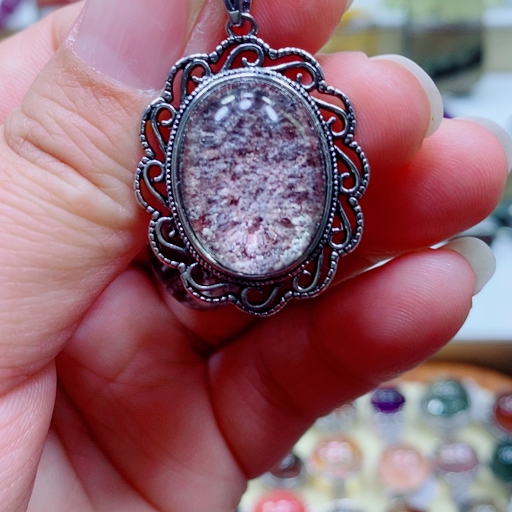 水晶戒指未镶嵌水晶