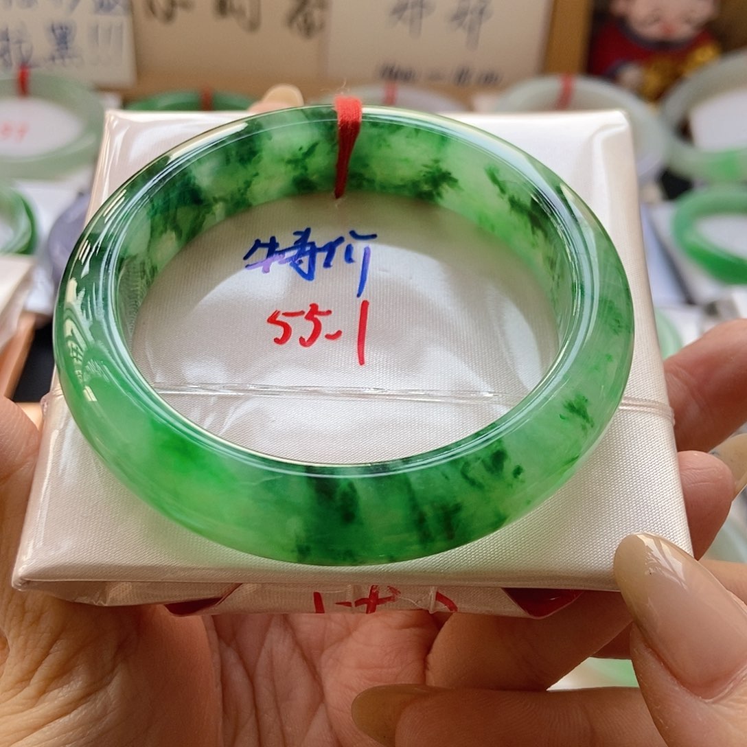 未镶嵌手镯翡翠A****n手镯