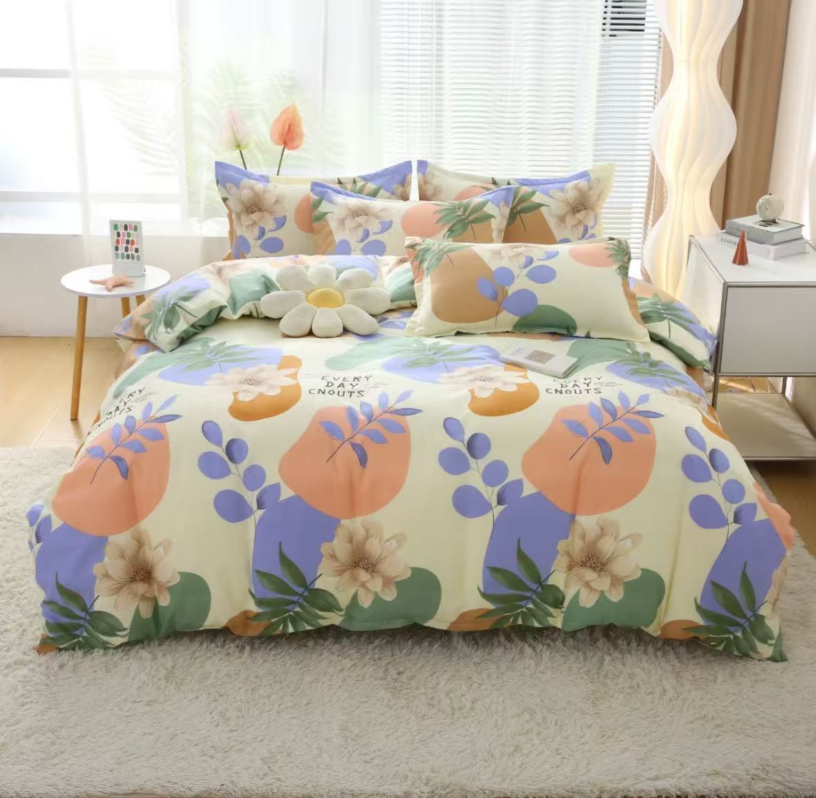 1.5m*2.3m（±5cm）床单【花间】