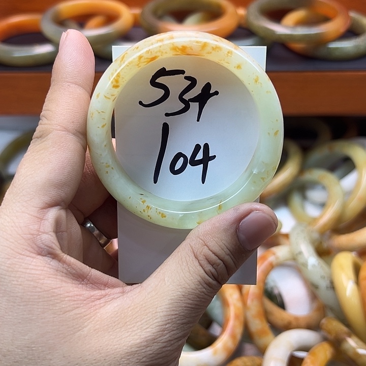 蛇纹石玉合金手镯