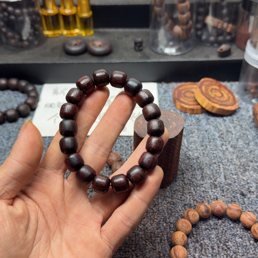 藤类红油1.2降真香单圈老邢珠