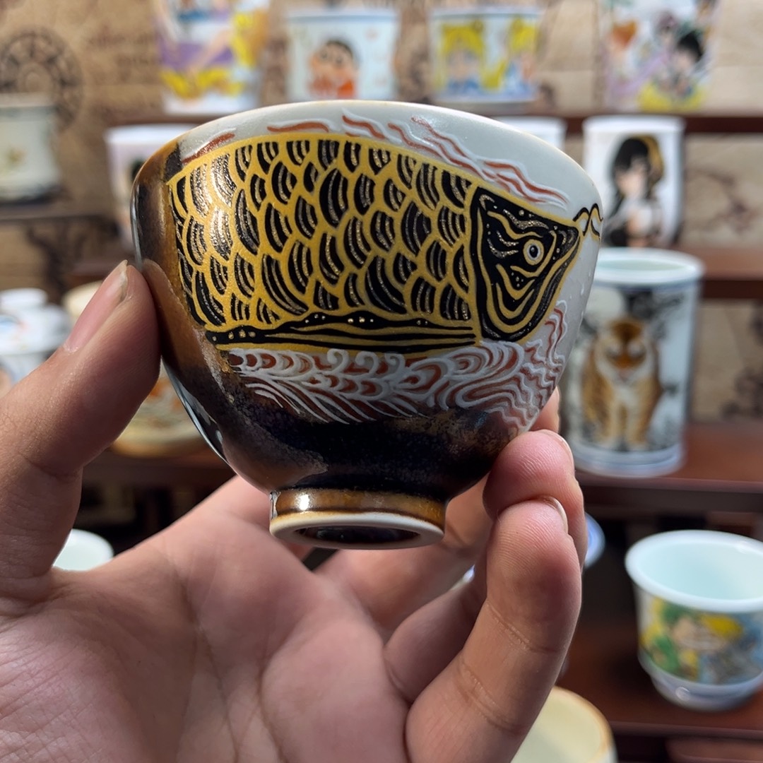 福利竞赛龙鱼鸡心杯杯