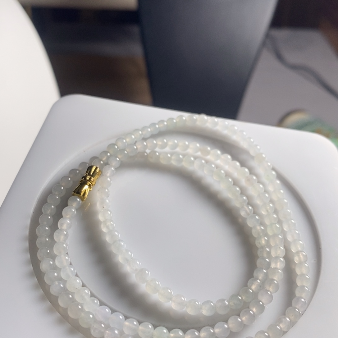 定制翡翠未镶嵌54 缅甸翡翠A货卡3.8