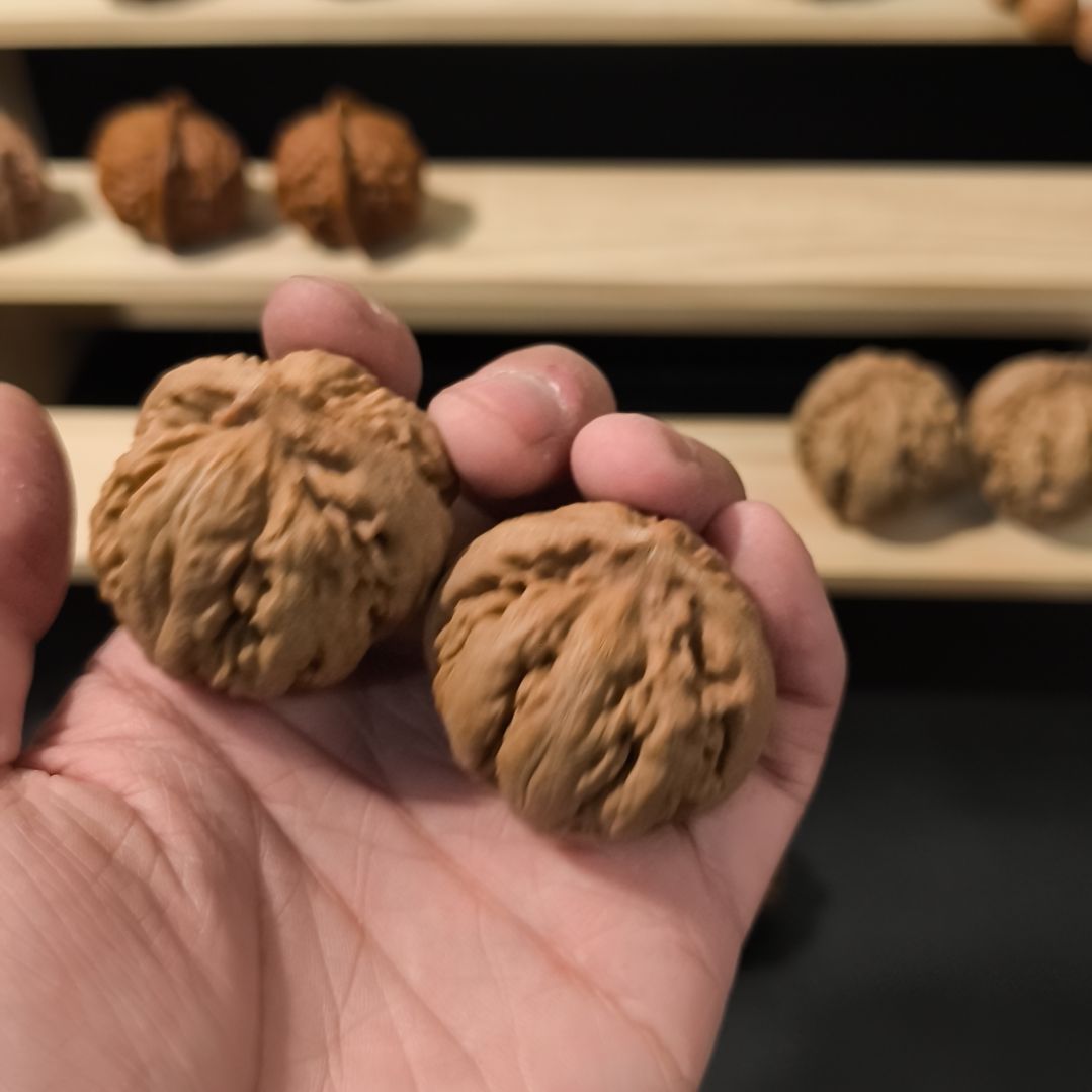 ^***油文玩核桃吊坠41+霸王龙