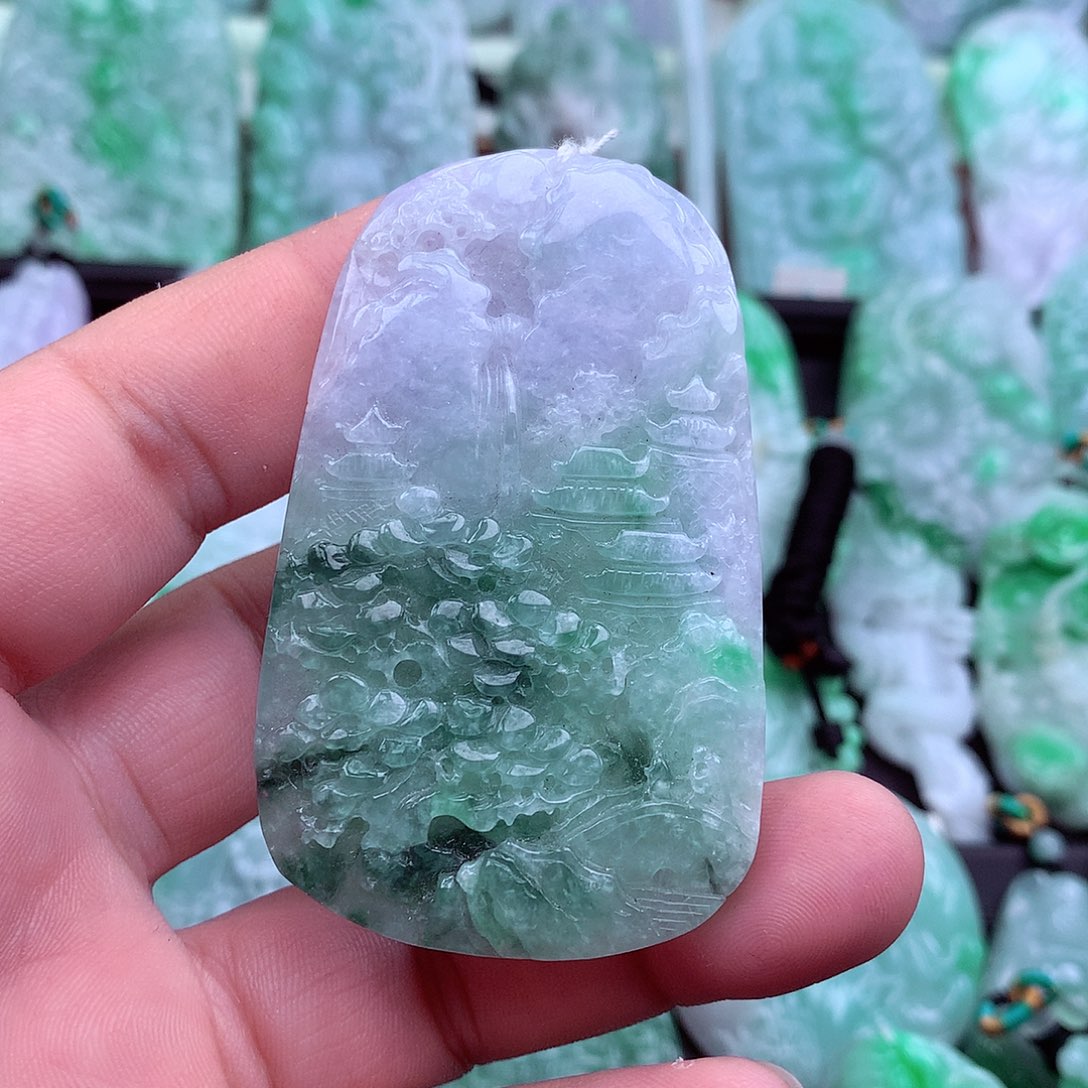 翡翠吊坠(不含链)未镶嵌