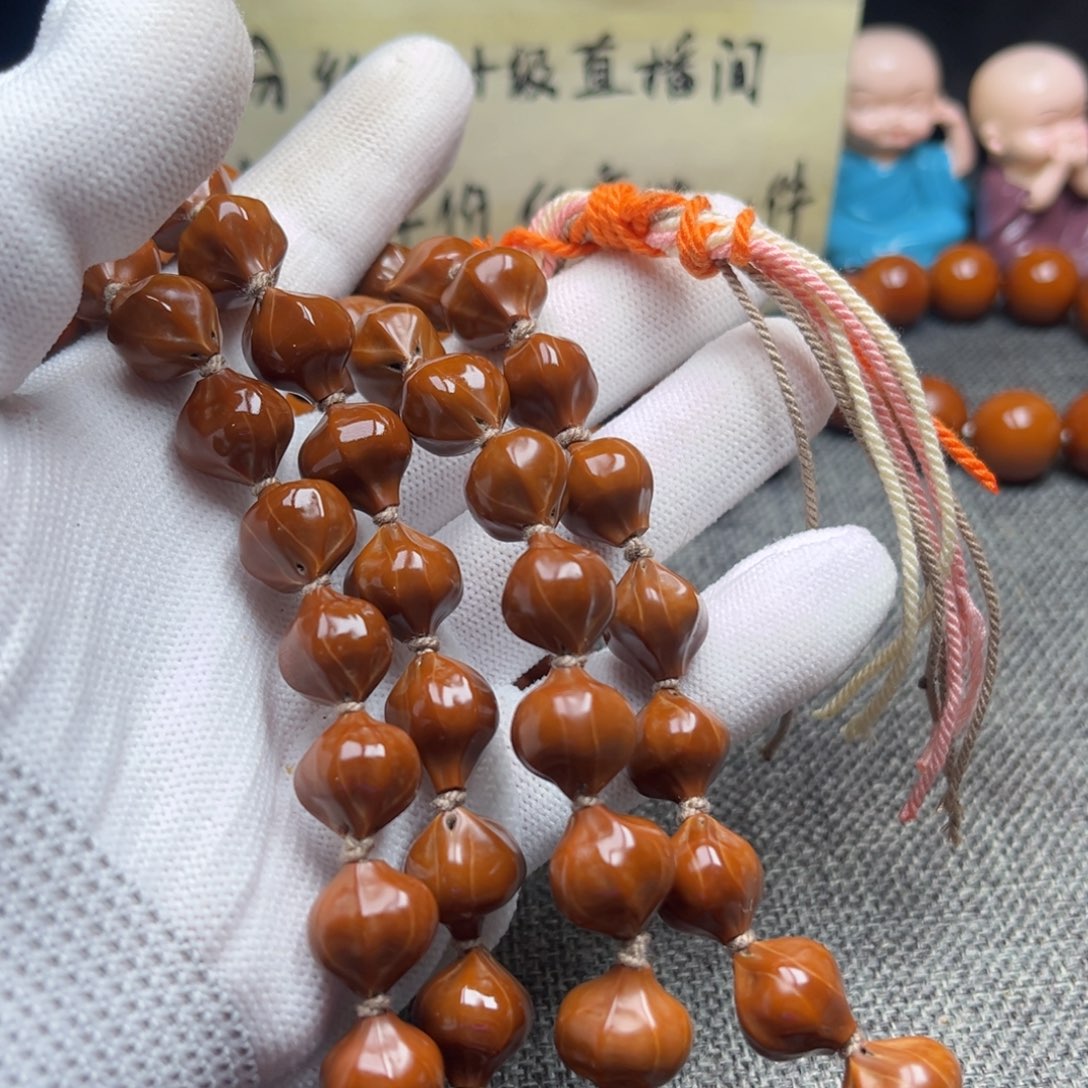 手串/手链橄榄核帽*生1.35素核去霜