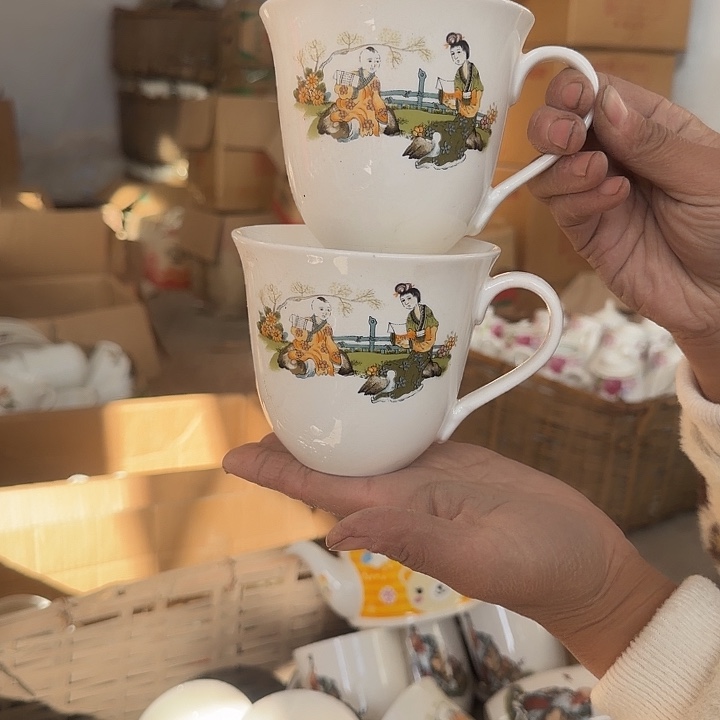 库存微瑕三娘教子两个