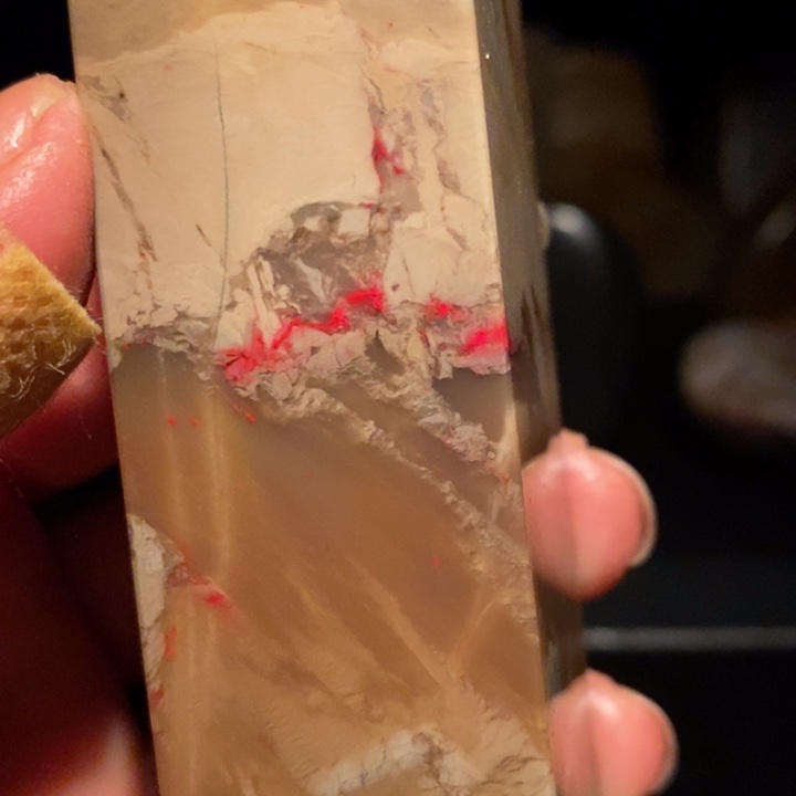 英*昌化鸡血石印章印章