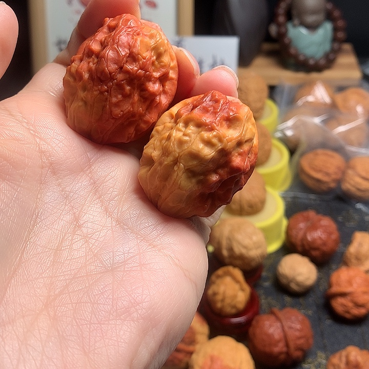 皮***士吊坠桃核七彩貔貅蟾39尺寸