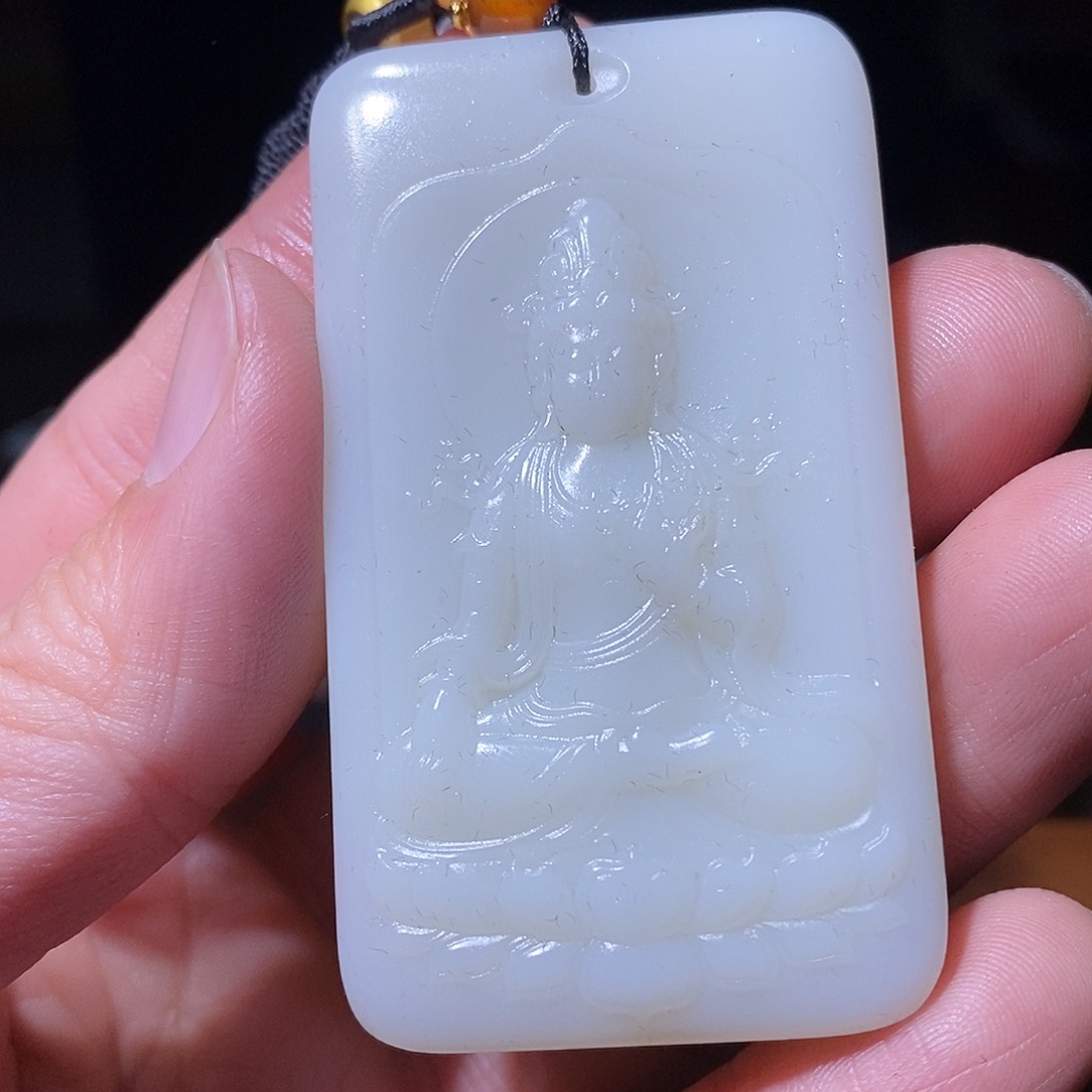 和田玉挂件未镶嵌