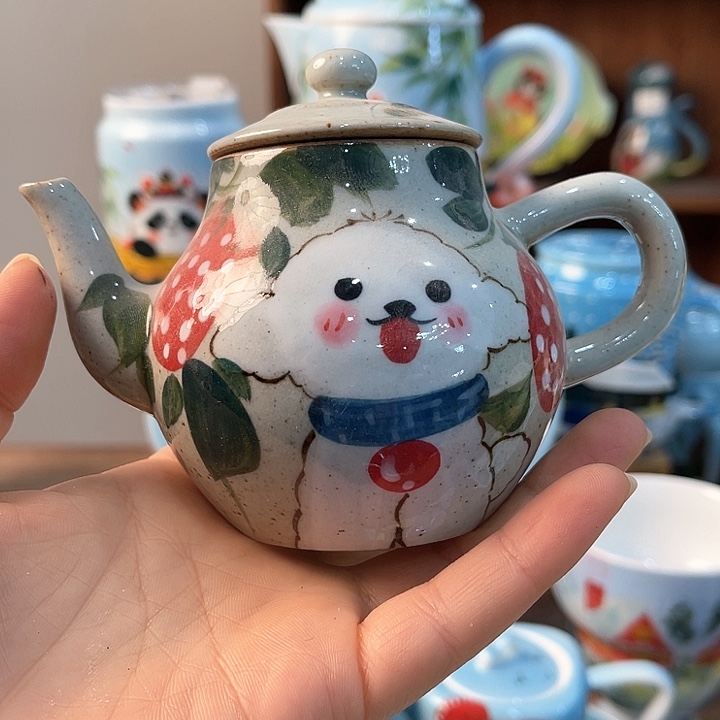 陶景德镇釉下手绘陶瓷 