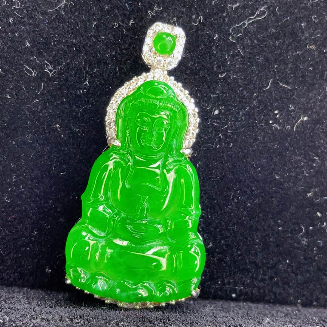 翡翠吊坠(不含链)未镶嵌