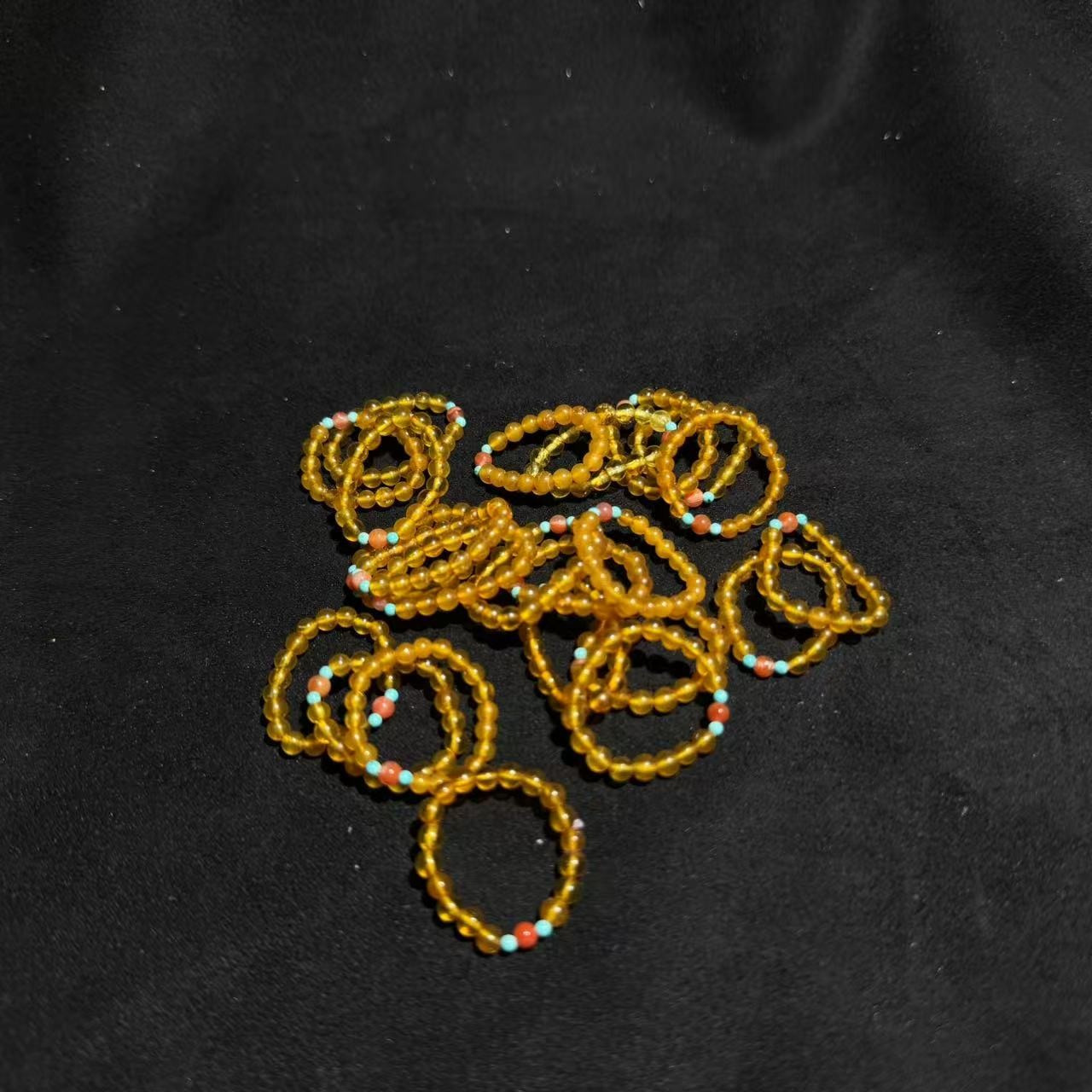 S2450【貝勒爺】 蜜蜡轻奢戒指【多样性发其一】