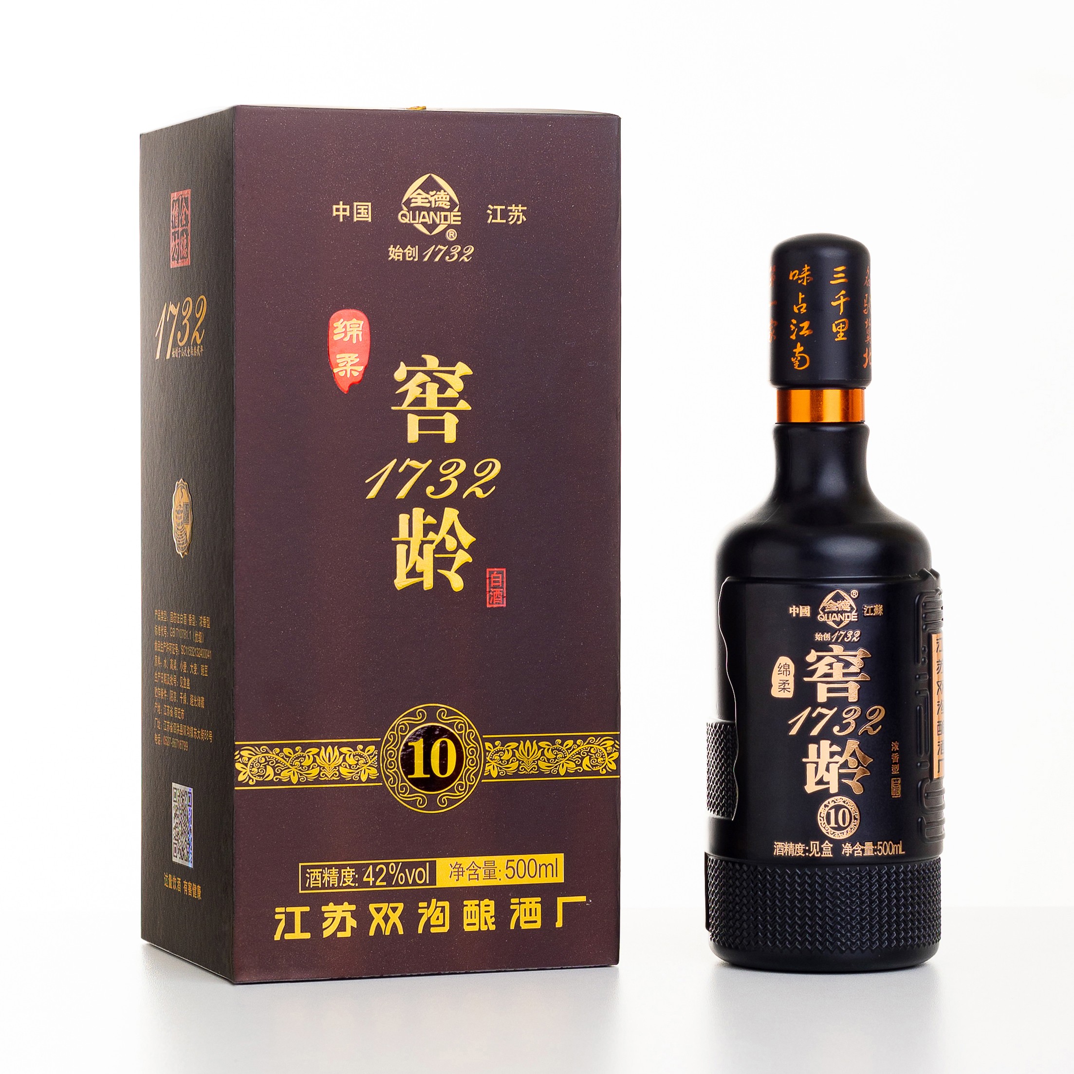 全德·窖龄·42℃·500ml×6瓶/箱（拍此链接送2号链接柔雅珍藏2瓶）