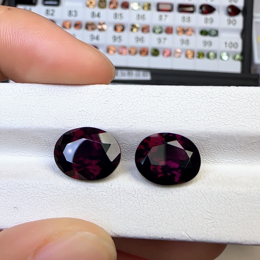 石榴石珠宝半成品未镶嵌天然 多样性随机发一颗