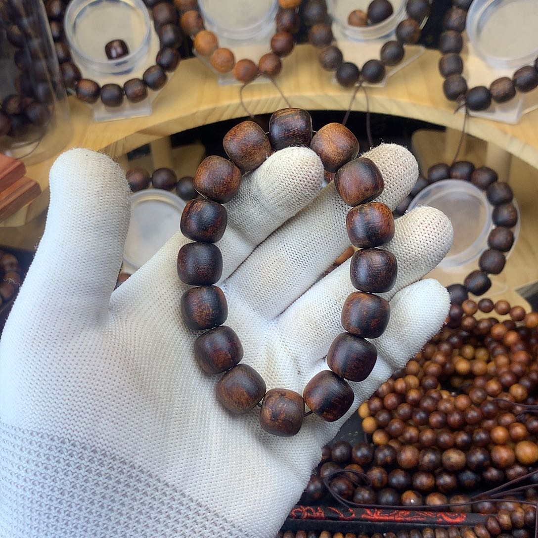 手串/手链贡木1314红黑麻丝粗抛特惠福利