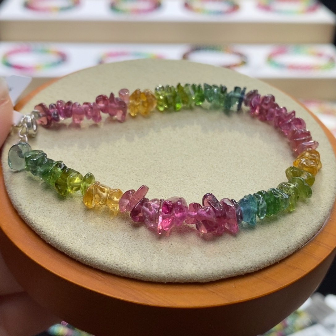 【闪购商品】碧玺手串未镶嵌两天看货期