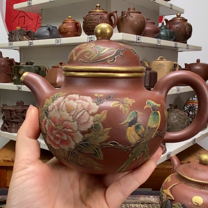 紫砂茶壶全手工制作