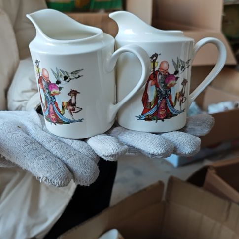 库存微瑕老寿星两个