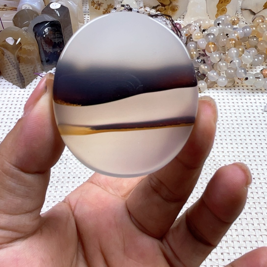 玛瑙/玉髓未镶嵌颈饰