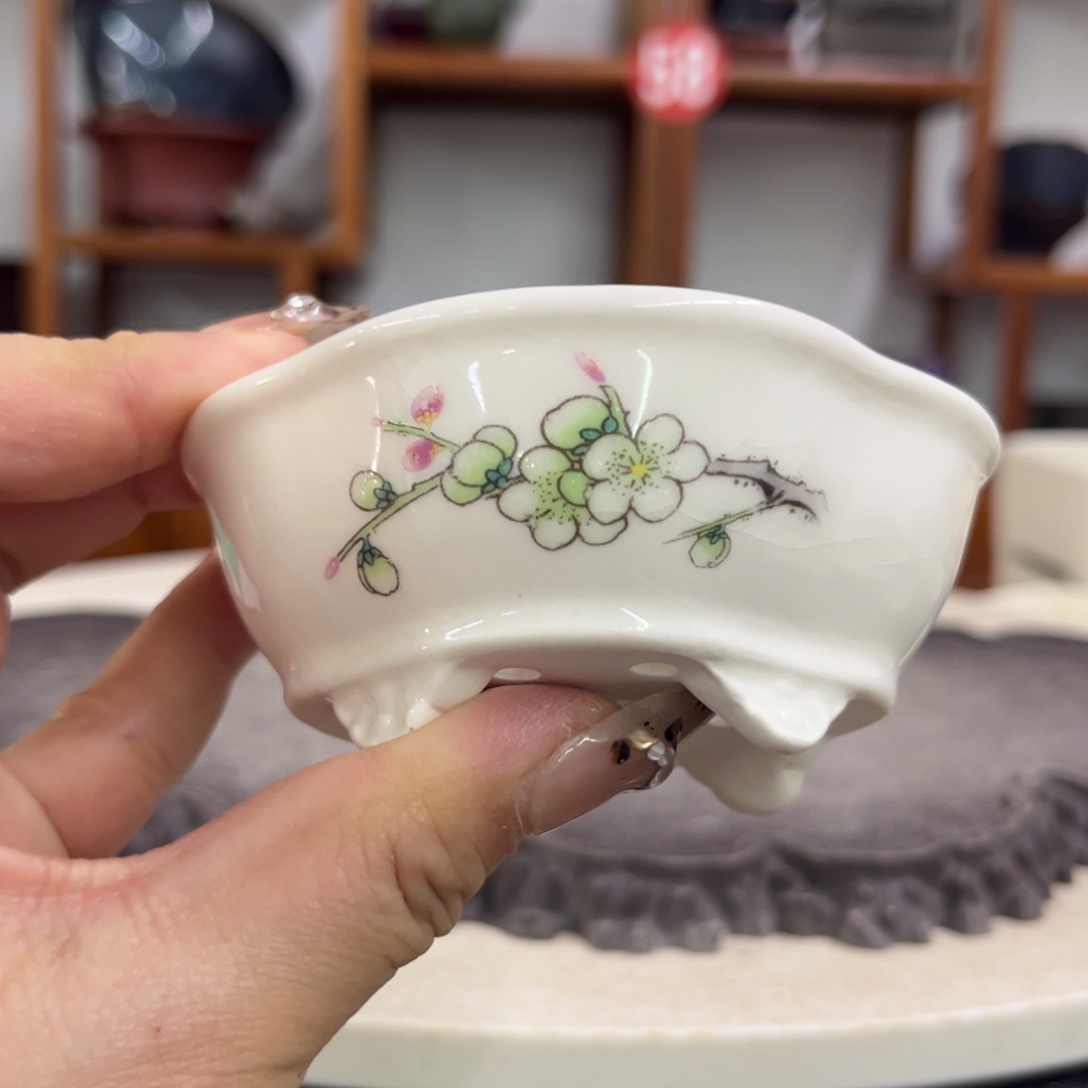 紫砂花盆瑕疵3.5/8.5-8。。