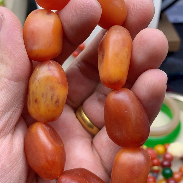 琥珀颈饰未镶嵌吊坠规格