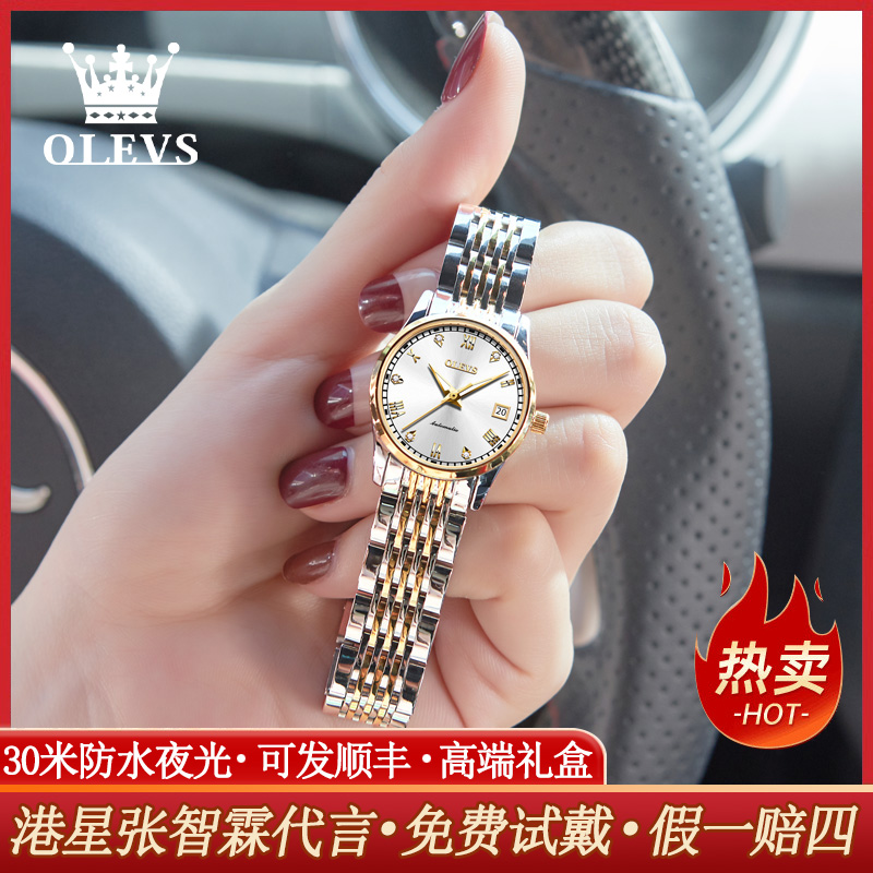 2025新款正品牌女士手表女表机械表小众轻奢简约气质网红新款手表