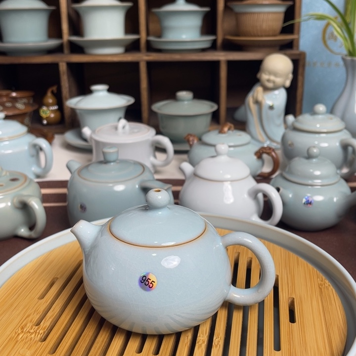 汝州原矿原釉微瑕955不退不换